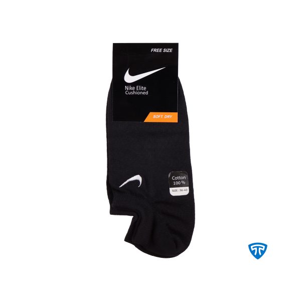 جوراب مچی زی قوزکی اسپرت زنانه مشکی تاپیک