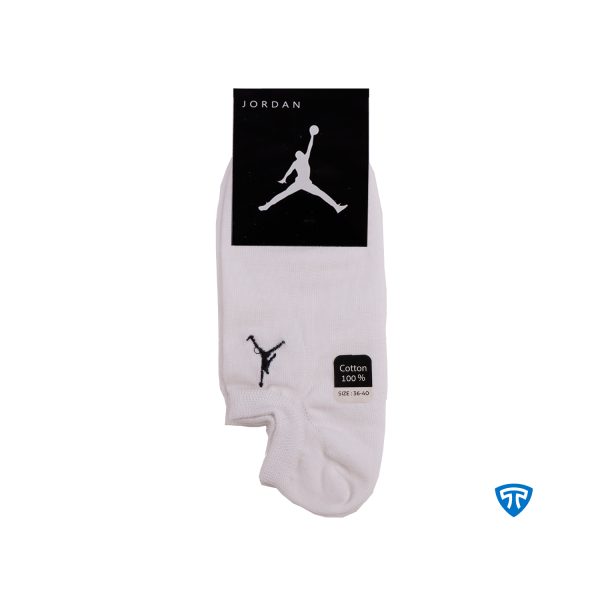 جوراب مچی زیرقوزکی اسپرت زنانه سفید تاپیک