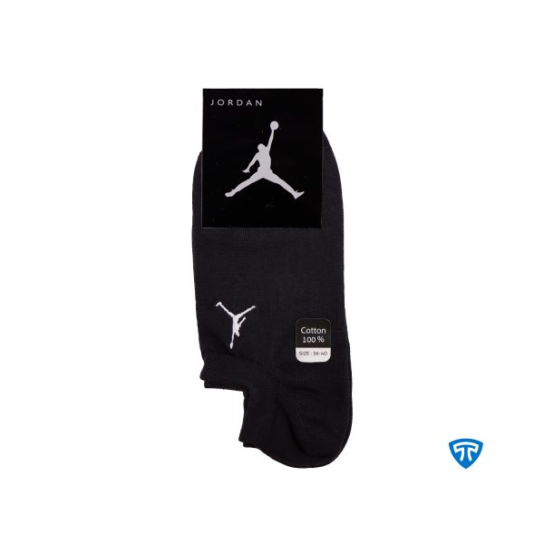 جوراب مچی زیرقوزکی اسپرت زنانه مشکی تاپیک