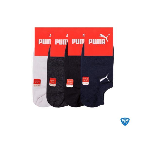 جوراب مچی زیرقوزکی اسپرت مردانه 4 عددی تاپیک برند پوما