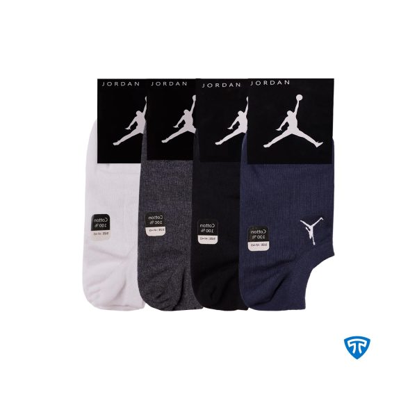 جوراب مچی زیرقوزکی اسپرت مردانه 4عددی تاپیک