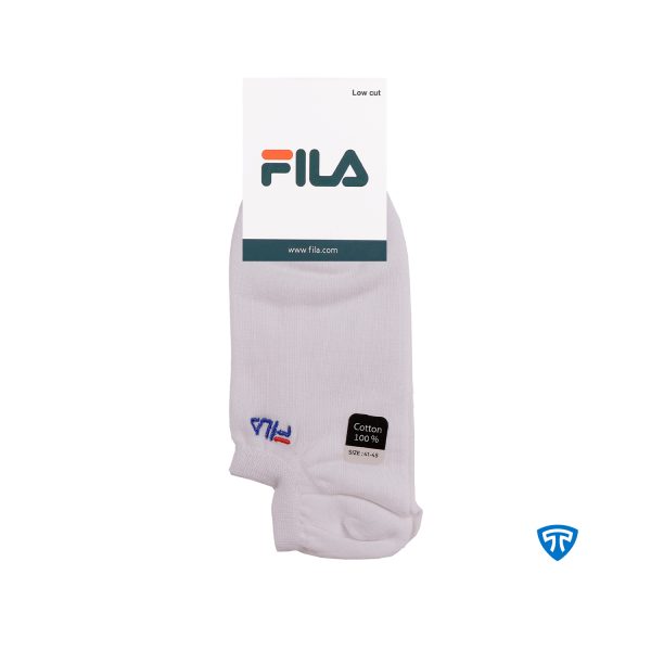 جوراب مچی زیرقوزکی اسپرت مردانه سفیدتاپیک