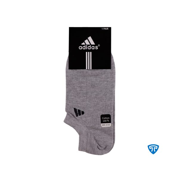 جوراب مچی زیرقوزکی اسپرت مردانه ملانژ تاپیک