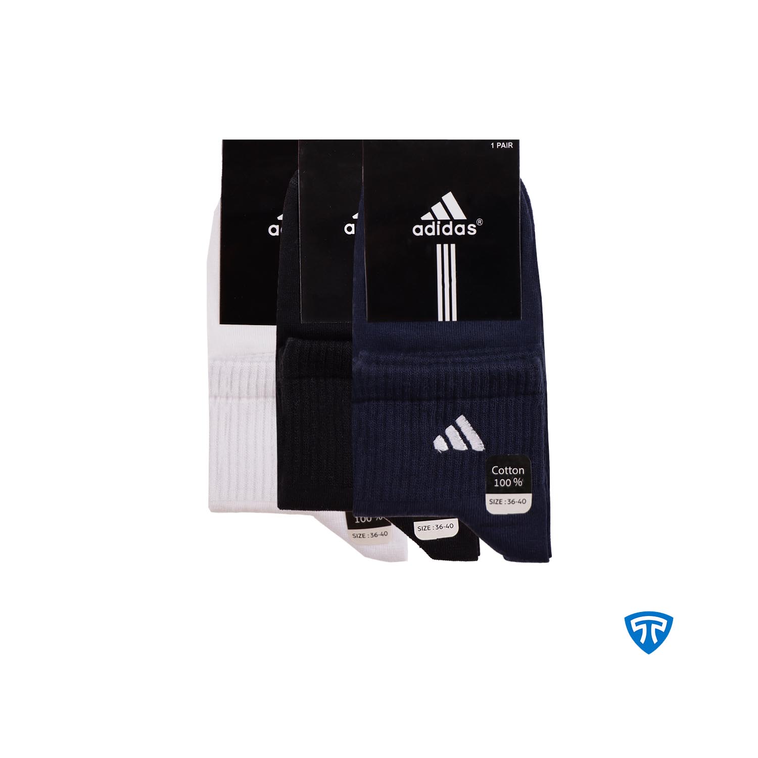 جوراب نیم ساق اسپرت زنانه 4 عددی تاپیک