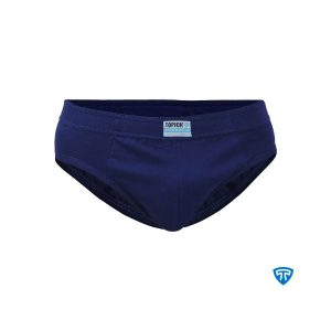 شورت اسلیپ پنبه کش لیفه ای تک عددی سورمه ای