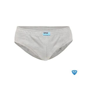 شورت اسلیپ پنبه کش لیفه ای تک عددی ملانژ